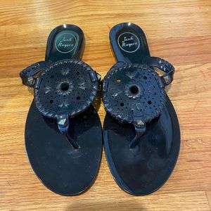 SOLD!!!! Jack Rogers Black Sandals